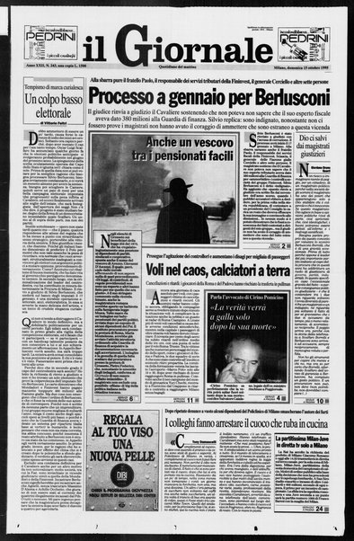 Il giornale : quotidiano del mattino